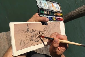 Firenze: Skitse- og akvarelworkshop