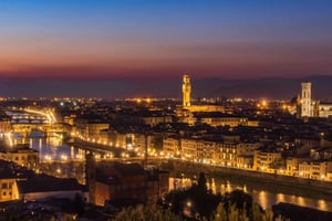 Firenze: Tour panoramico al tramonto Fiesole e Piazza Michelangelo