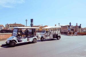 Florence to Fiesole: Golf Cart Tour with Roman Theatre Visit