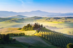 Florenz: Val d'Orcia Private Tour mit Chauffeur