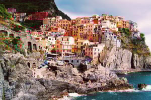 Fra Firenze: Cinque Terre guidet tur med Lucca