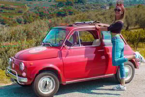 Из Флоренции: самостоятельная поездка на Fiat 500 Tour