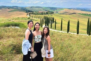 Von Florenz aus: Siena, Cortona, Montepulciano & Val D'Orcia