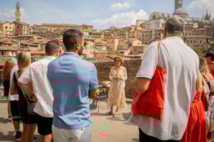 フィレンツェ発：シエナ、サン・ジミニャーノ、ピサ日帰りツアー