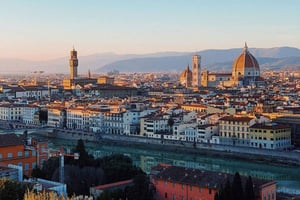Panorama Rundgang in Florenz mit Vincenzo