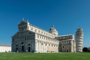 Pisa e a costa da Toscana a partir de Florença