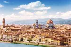 Transfer mellom Firenze og Roma med sightseeingstopp