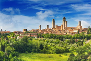 トスカーナ：フィレンツェ発キャンティ＆サンジミニャーノワインツアー