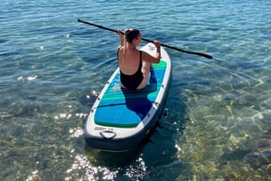Antibes: Verleih eines 2-Sitzer-Paddleboards mit Fotos und Videos
