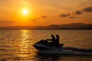 Cannes: Sunset Jet Ski Tour to Lérins Islands