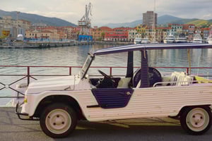 Tour in a vintage Méhari between Nice, Eze, and Monaco on the Côte d'Azur