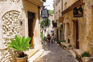 Fuga elétrica de Nice: St-Paul, Cannes e Antibes