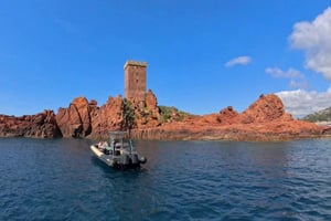 Fréjus: tour in motoscafo ai calanchi dell'Estérel + sosta per una nuotata