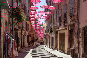 Grasse, Gourdon ja paikallinen viininmaistelu