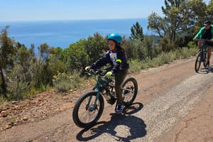 Visita guiada de BTT elétrico ao Maciço de Estérel