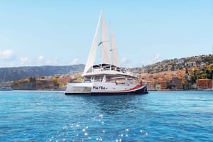 Nice: Brunch at Sea on a Maxi Catamaran - Villefranche, Cap Ferrat