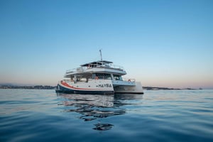 Nice : Middag till havs på en maxikatamaran - Villefranche, Cap Ferrat