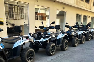 NICE BY ELECTRIC QUAD:panoramic tour from Nice