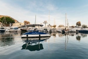 Nice: Privat solnedgangstur på soldrevet båt