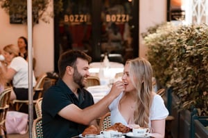 Sessão fotográfica privada de férias com fotógrafo em Nice