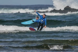 Corralejo, Fuerteventura: Surflessen