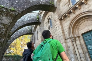 Santiago de Compostela: Temppeliherrojen kierros espanjaksi