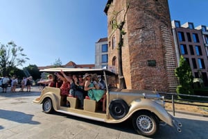 Gdansk: PRIVATE Alcotour City Tour Sightseeing Golf Cart