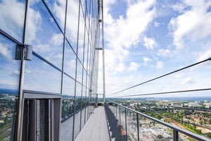 Gdańsk: Olivia Star - Himmlische Aussichten, Abendessen und Cocktails