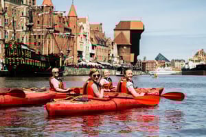 Gdańsk: Wyspy i kanały - prywatna wycieczka kajakiem