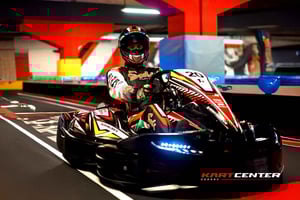 Gdansk: Hauskaa mikroautokilpa-ajoa junioreille (10–15-vuotiaat)