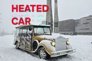 Gdańsk: passeio de Melex pela cidade principal e antiga com vinho quente