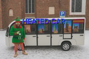 Gdańsk: passeio privado de carrinho elétrico com guia ao vivo