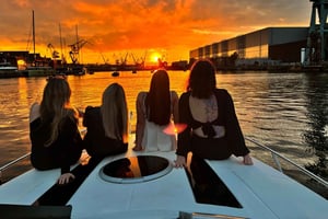 Cruzeiro romântico privado ao pôr do sol em Gdańsk