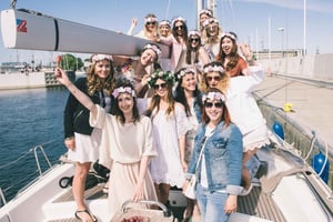 Gdańsk/Sopot: Private Boat Party with Music & Drinks