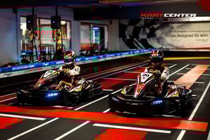 Gdańsk: spannend skelterracen op de indoorbaan