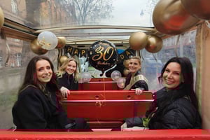 Gdansk: PartyBus in BuggyBus & Alcohol Included & Top Fun