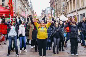Glasgow: Silent Disco Adventure Tour