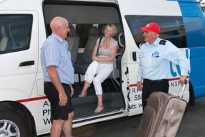 Gold Coast lufthavn: Delt transport til Gold Coast