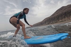 Las Palmas de Gran Canaria: Group surf lessons on La Laja beach