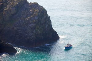 Guernsey: Verraton rannikkokierros Saint's Bayn satamaan