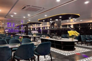 Hanoi: 2-dagars Ha Long, Lan Ha 5-stjärnigt kryssningsfartyg med balkonghytt