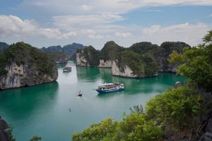 Bahía de Ha Long: tour de 2 días con el crucero boutique La Pandora.