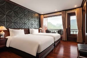 Hanoi: 3-dages 5-stjernet krydstogt til Ninh Binh, Ha Long-bugten og Lan Ha-bugten