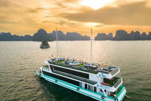AMETHYST CRUISE - 5 sterren cruise naar Halong Bay 1 dag