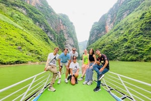 Fra Hanoi: 4-dagers Ha Giang Loop motorsykkeltur på egen hånd