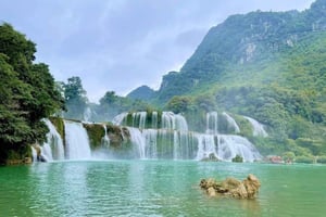 Z Hanoi: Wodospad Ban Gioc 2 dni 1 noc - mała grupa