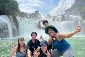 Fra Hanoi: Ban Gioc-vandfaldet og Angel Mountain 2-dages tur