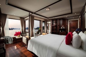Fra Hanoi: Luksus Halong Bay 3D2N| Premium krydstogt