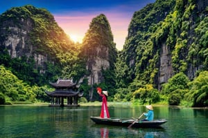 De Hanói: Viagem a Ninh Binh, Bai Dinh, Trang An e Mua Cave