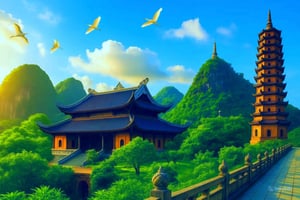 Fra Hanoi: Ninh Binh Bai Dinh & Trang An & Mua-hulerne